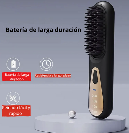 Cepillo Alisador Recargable